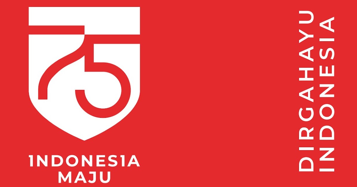 Logo Hut Ri Ke 75 Vector Download Kumpulan Gambar