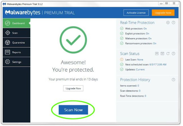 Malwarebytes Support Number