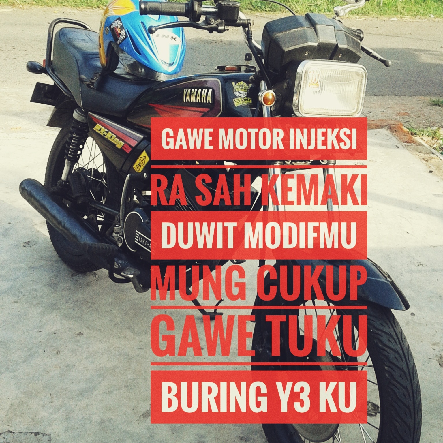 Gambar Yamaha Rx  King  Indonesia Rxking Instagram Meme 