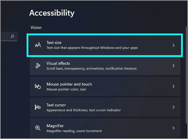 8-Settings-Accessibility-Text-size
