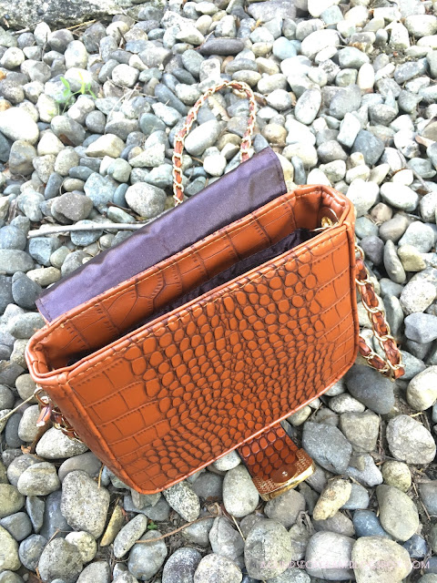 Crocodile Purse Inside Banggood - Andrea Tiffany A Glimpse of Glam