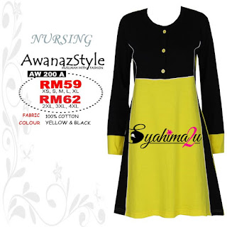 T-Shirt-Muslimah-Awanazstyle-AW200A