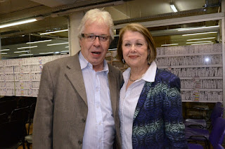 Fernando Condon (Integrante del CDA) Esther Pailos (Directora de la Biblioteca Nacional