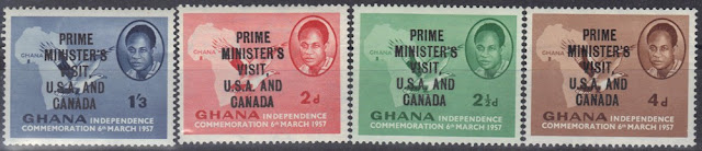 Ghana - 1958 - Overprinted