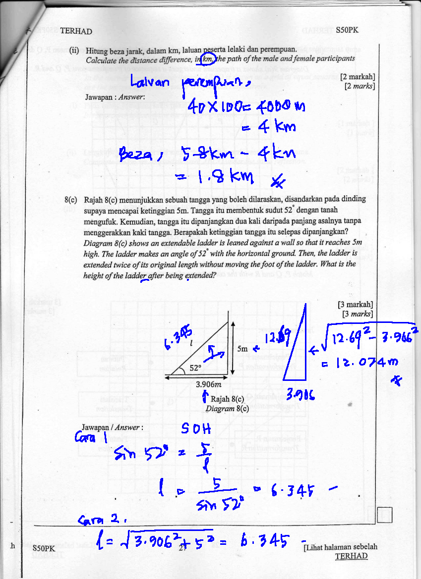 Cikgu Azman - Bukit Jalil: PT3 Matematik 2018 Kedah 