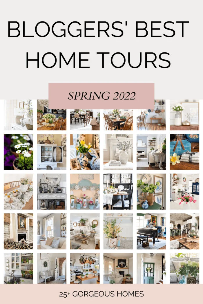 Bloggers Best Spring Home Tours collage