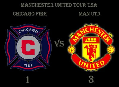 Man Utd Tour USA Result Chicago Fire v Manchester United