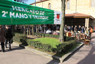 Mercado de segunda mano y trueque de las fiestas de San Vicente