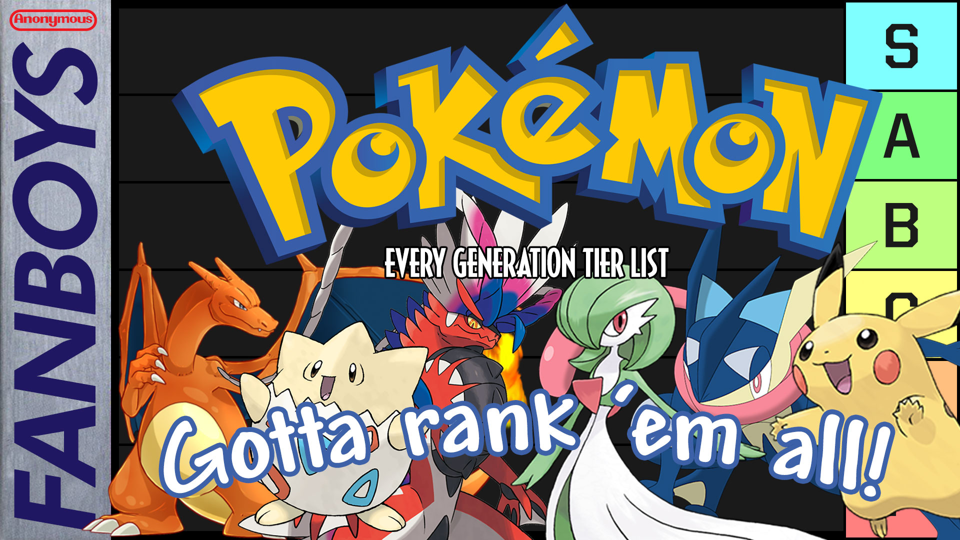 All Pokemon Ranked Tier List