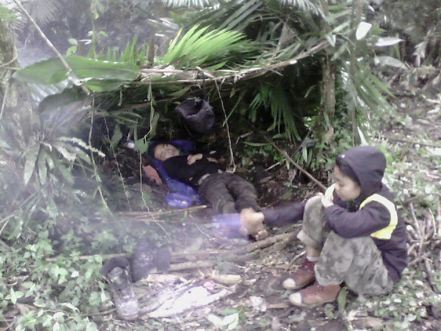 dikdas survival batu cadas di gunung Tampusu