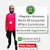 I Register Business Name At Corporate Affairs Commission. 