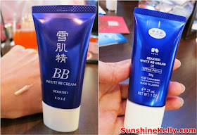 Kose  Sharp Pre CNY Beauty Workshop, cny2014, beauty workshop, kose, sharp, kose sekkisei, makeup, skincare, kose Sekkisei White BB Cream