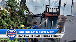 Diduga Arus Pendek Listrik, Rumah Panggung di Ulo Lanrisang Ludes Terbakar