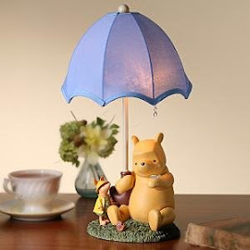 Winnie the Pooh Lamp Light with Piglet Photo