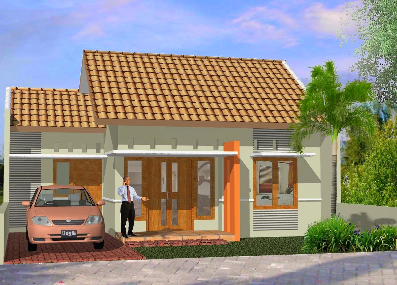  Desain Rumah Sederhana Nyaman  dan Indah Desain  Rumah  