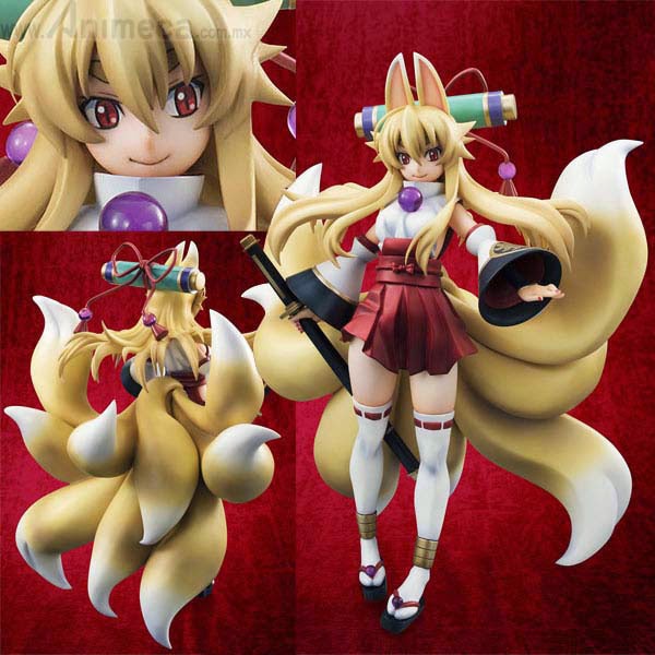 HAKUMEN KONGOU KYUUBI IZUNA EXCELLENT MODEL FIGURE Shinra Bansho Choco MEGAHOUSE