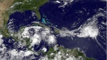 TOMAS CONTINUA FORTALECIENDOSE HACIA HAITI Y CUBA, SE SIENTEN FUERTES LLUVIAS EN RD