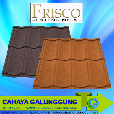 Harga Genteng Metal Frisco