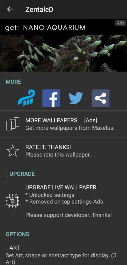 Android用の9つの最高の無料ライブ壁紙アプリ