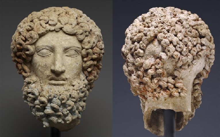 Getty Museum returns head of Greek statue to Italy