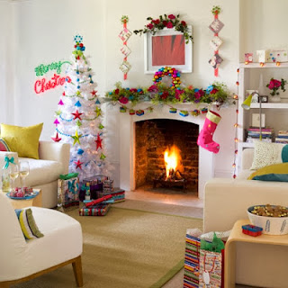 Fireplace Decorating for Christmas, Part 3