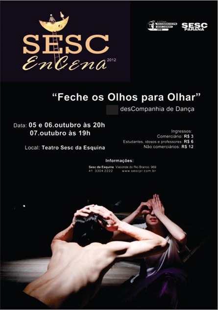 desCompanhia de dança Feche os Olhos