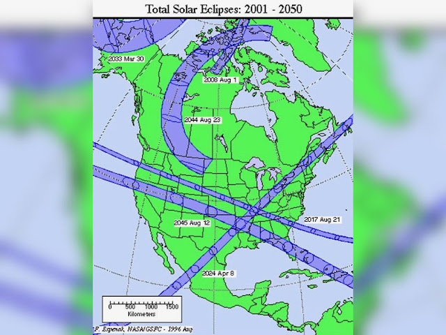 August 2020 Solar Eclipse Map