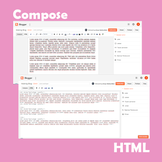 bagaimana membuat posting artikel dengan menggunakan mode compose dan html