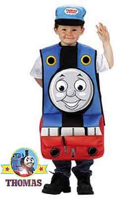 3D Train Thomas tank engine Halloween costume for kids Trick or Treat fancy dress outfit for a party