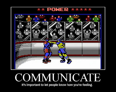 Blades of Steel motivational poster, NES, Resigned Gamer