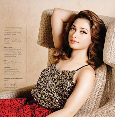 Tamanna Bhatia Hot Photoshoot For JFW Magazine