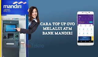Cara top Up OVO Melalui ATM Bank Mandiri