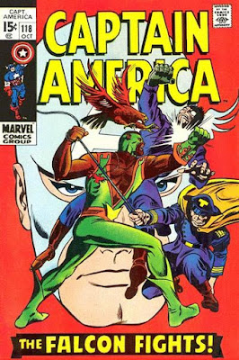 Captain America #118, the Falcon