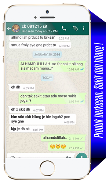 testimoni berkesan Biobax Cool Theraphy