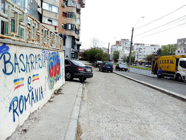 Basarabia e România, graffiti autorizat în Galați? GALERIE FOTO