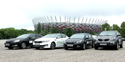 samochody Kia na Euro 2012