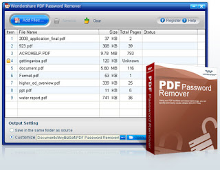 Wondershare PDF Password Remover