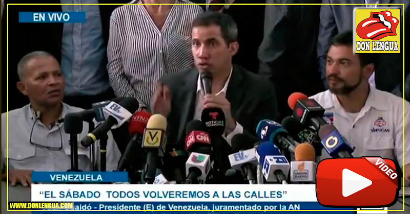 Guaidó aclara que no ha negociado con nadie su libertad