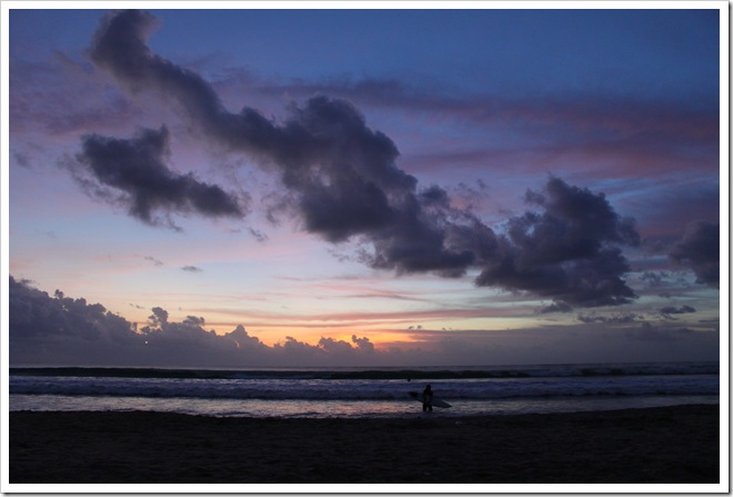 Sunset in Kuta