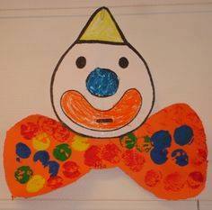 Idea to draw clown for kids 2