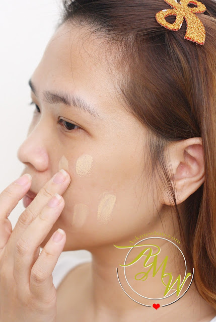 a photo of L'Oreal True Match Genius 4-in-1 Primer Foundation Concealer Powder in shade G1 Gold Ivory.