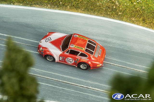 Slotcar Porsche 911S Kremer Racing 1.000km Nürburgring 1971