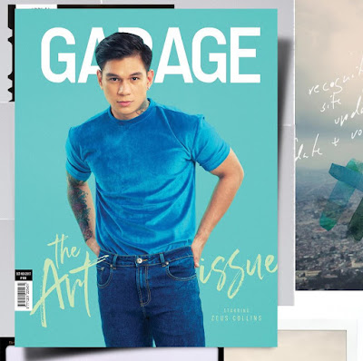 Zeus Collins graces cover of Garage magazine
