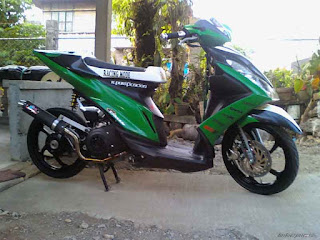 Kumpulan Foto Hasil Modifikasi Motor Suzuki Skydrive 