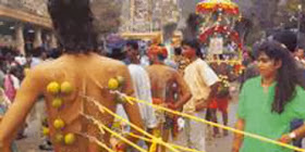 Ritual umat Hindu di Tamil Nadu