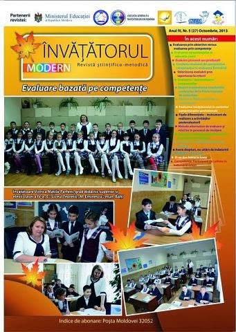 Prietenul unui  Profesor modern, Revista „Învățătorul modern”