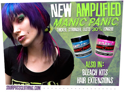 Red Hair Manic Panic. New Manic Panic Amplified hair