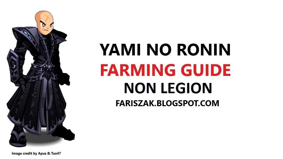 Cara mendapatkan Yami no Ronin Non legion