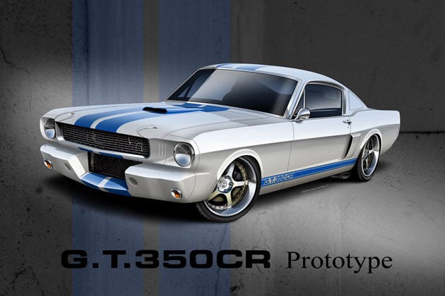1966 MUSTANG FASTBACK SHELBY G.T.350CR SPECIFICATION