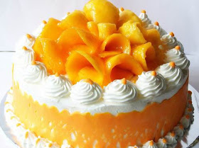 Healthy Mango Cake